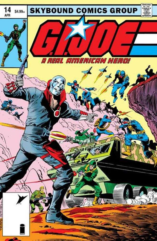 G.I. Joe A Real American Hero #14 Hama Files Edition Cover C Herb Trimpe & Steve Mitchell Foil Variant (NM)