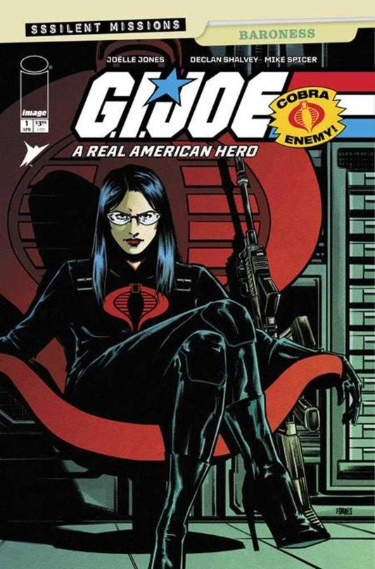 G.I. Joe A Real American Hero Sssilent Missions Baroness #1 (One Shot) Cover B Jorge Fornes Variant (NM)