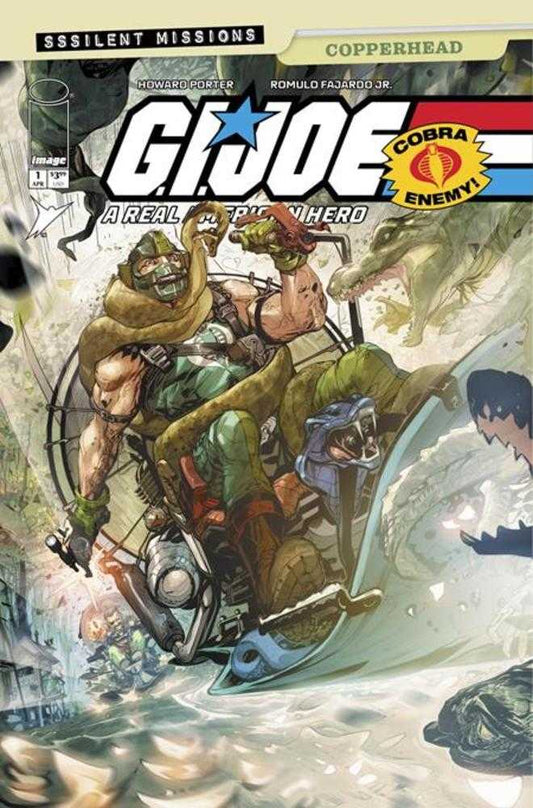 G.I. Joe A Real American Hero Sssilent Missions Copperhead #1 (One Shot) Cover A Howard Porter & Romulo Fajardo Jr (NM)