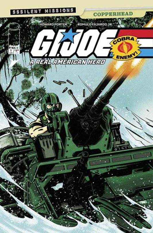 G.I. Joe A Real American Hero Sssilent Missions Copperhead #1 (One Shot) Cover B Jorge Fornes Variant (NM)