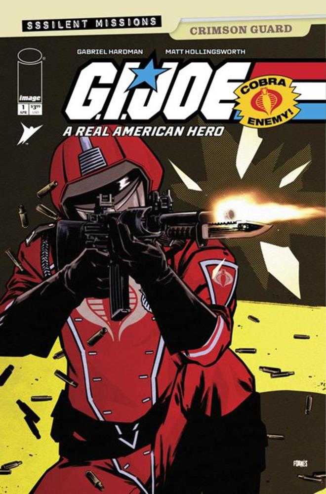 G.I. Joe A Real American Hero Sssilent Missions Crimson Guard #1 (One Shot) Cover B Jorge Fornes Variant (NM)