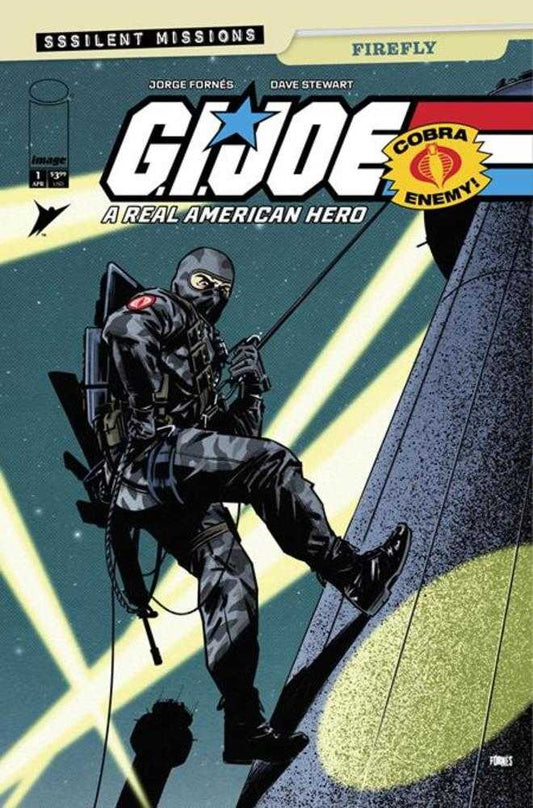 G.I. Joe A Real American Hero Sssilent Missions Firefly #1 (One Shot) Cover B Jorge Fornes Variant (NM)