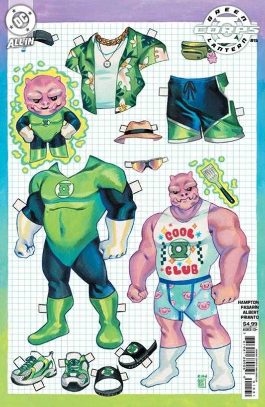 Green Lantern Corps #15 Cover C Rian Gonzales Card Stock Variant (NM)