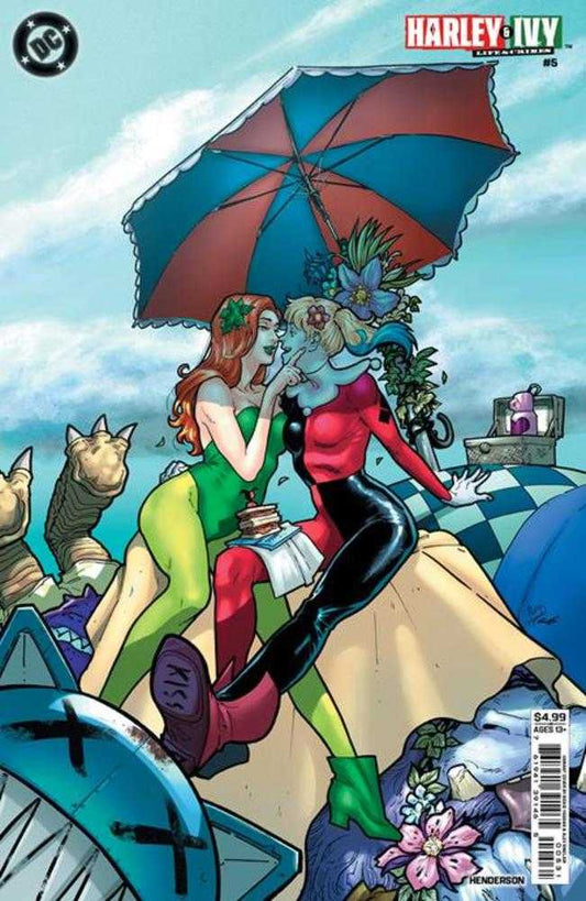 Harley And Ivy Life And Crimes #5 (Of 6) Cover C Rickie Yagawa Card Stock Variant (NM)