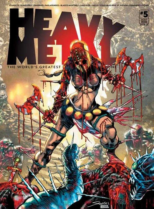Heavy Metal Magazine #5 Cover B John Stanisci Variant (Mature) (NM)