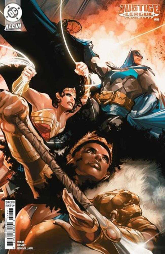Justice League Unlimited #18 Cover C Don Aguillo Card Stock Variant (DC K.O.) (NM)