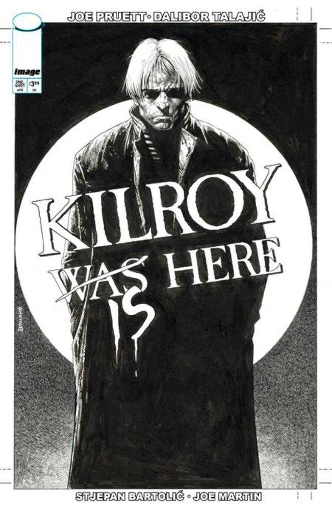 Kilroy Is Here (One Shot) Cover B Brian Bolland Black & White Variant (NM)