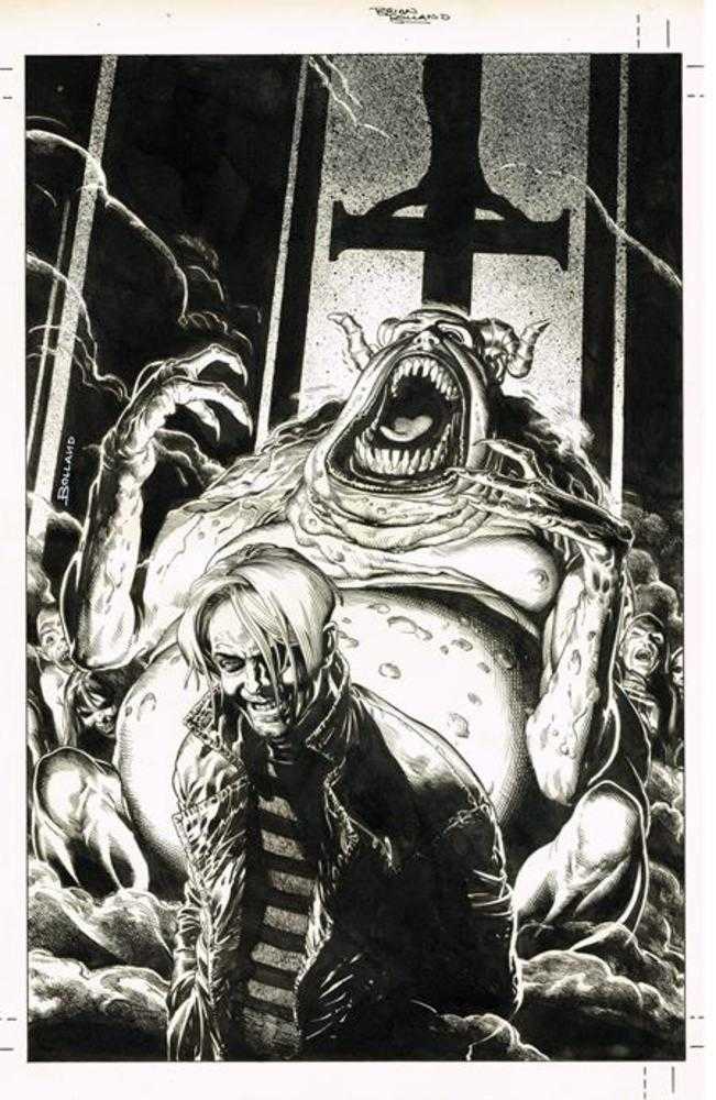 Kilroy Is Here (One Shot) Cover C 1:10 Brian Bolland Black & White Variant (NM)
