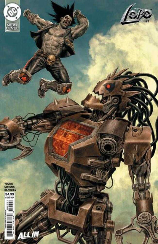 Lobo #2 Cover B Lee Bermejo Card Stock Variant (NM)