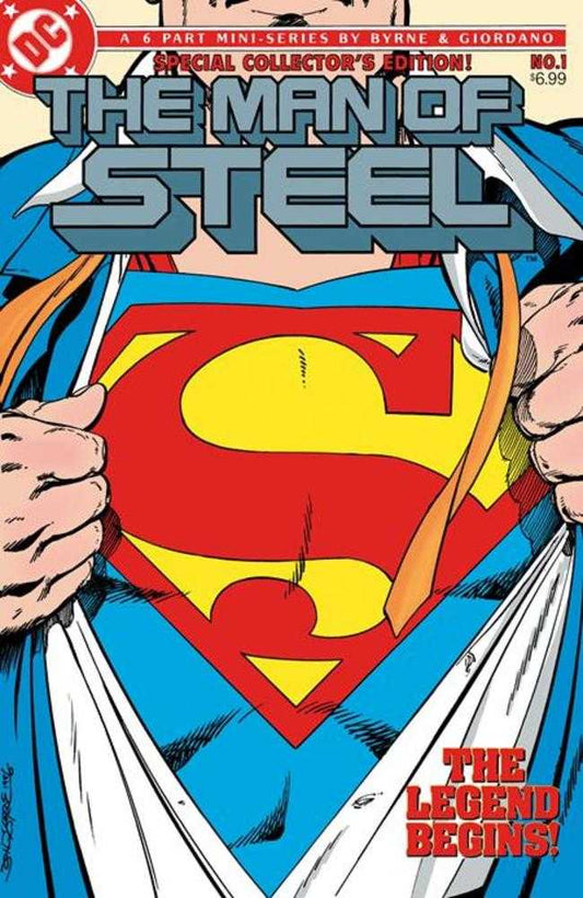 Man Of Steel #1 Facsimile Edition Cover C John Bryne Foil Variant (NM)