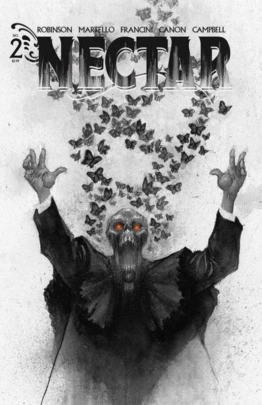 Nectar #2 Cover D 1:30 Jonathan Wayshak Black & White Full Art Variant (NM)