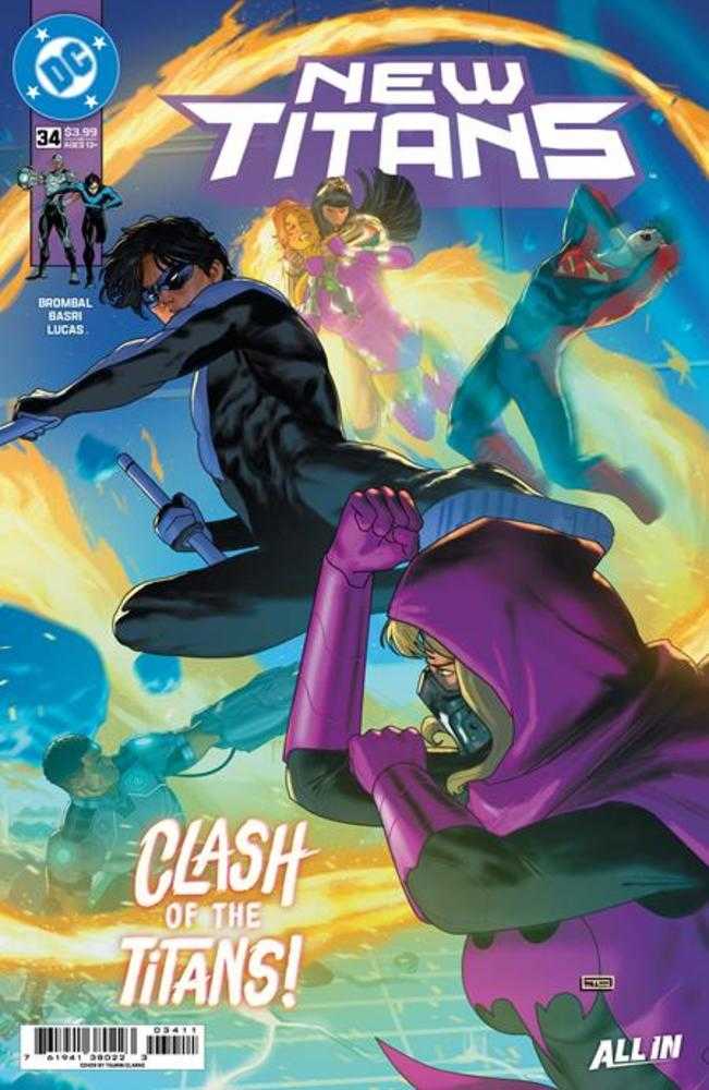 New Titans #34 Cover A Taurin Clarke (NM)