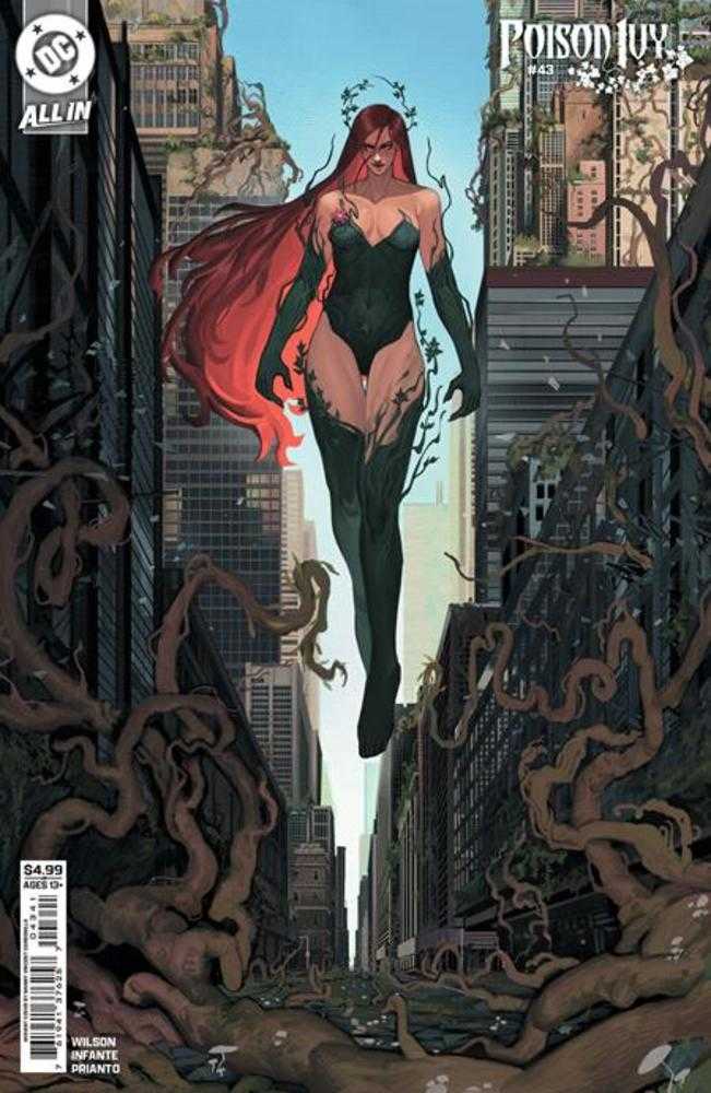 Poison Ivy #43 Cover D Manny Vincent Carbonilla Card Stock Variant (NM)