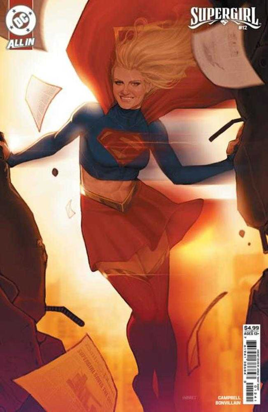 Supergirl #12 Cover D Joshua Sway Swaby Card Stock Variant (The Reign Of The Superboys) (NM)