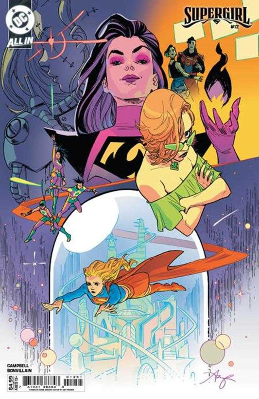 Supergirl #12 Cover E Amy Reeder Things To Come Card Stock Variant (The Reign Of The Superboys) (NM)