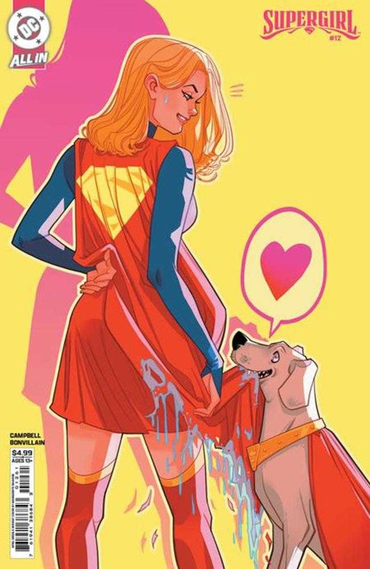 Supergirl #12 Cover F Marguerite Sauvage April Drools Card Stock Variant (The Reign Of The Superboys) (NM)