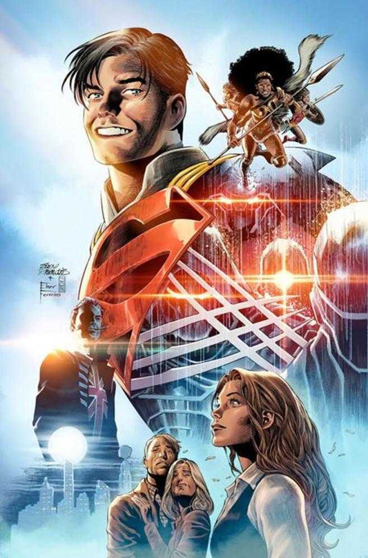 Superman #37 Cover E Eddy Barrows Things To Come Card Stock Variant (The Reign Of The Superboys) (NM)
