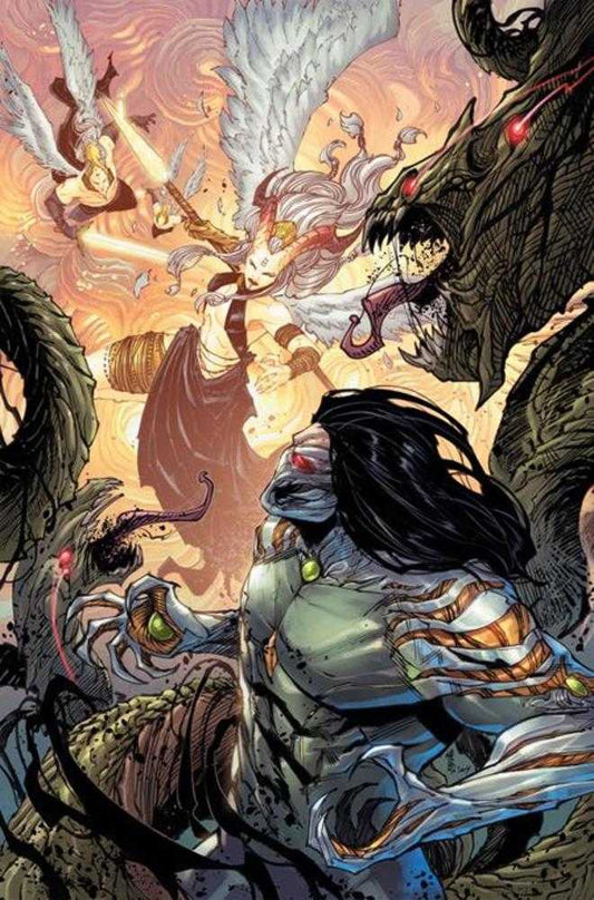 Darkness vs Angelus (One Shot) Cover C 1:10 Giuseppe Cafaro & Arif Prianto Full Art Variant (NM)