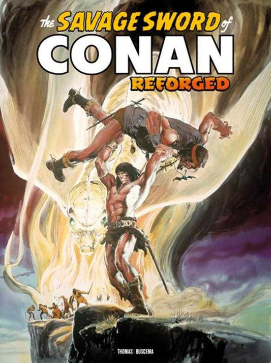 Savage Sword Of Conan Reforged #4 Cover D Neal Adams Foil Variant (Mature) (VF/NM)