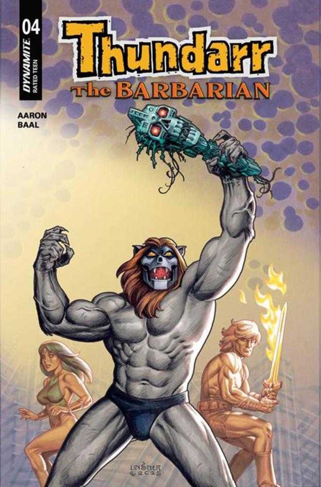 Thundarr The Barbarian #4 Cover D Joseph Michael Linsner Variant (NM)