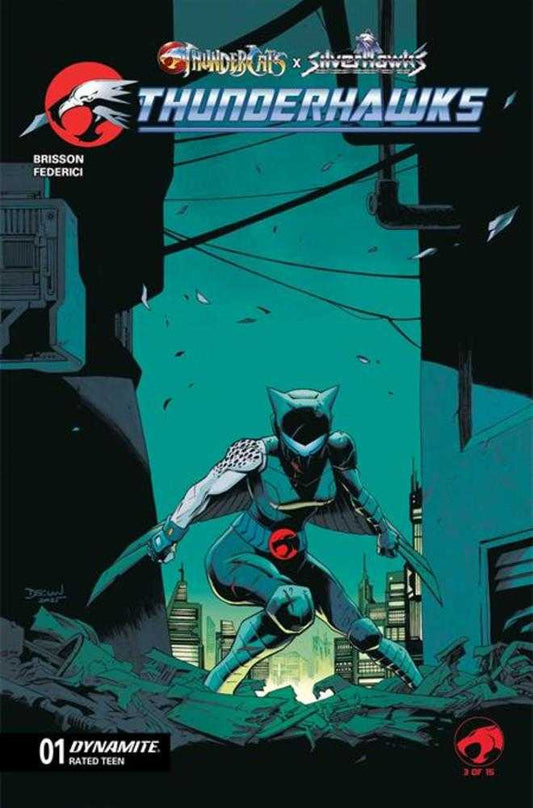 Thundercats X Silverhawks Thunderhawks #1 Cover B Declan Shalvey Variant (NM)