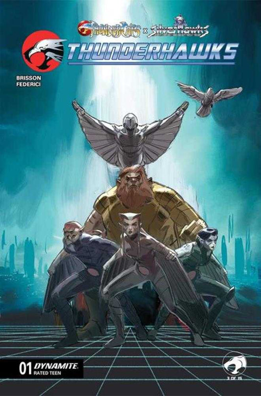 Thundercats X Silverhawks Thunderhawks #1 Cover C Marco Failla Variant (NM)