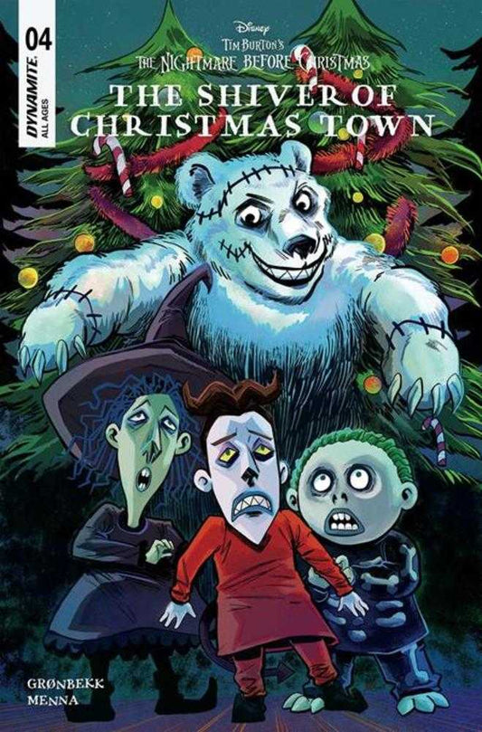 Tim Burtons The Nightmare Before Christmas The Shiver Of Christmas Town #4 Cover B Soo Lee Variant (NM)
