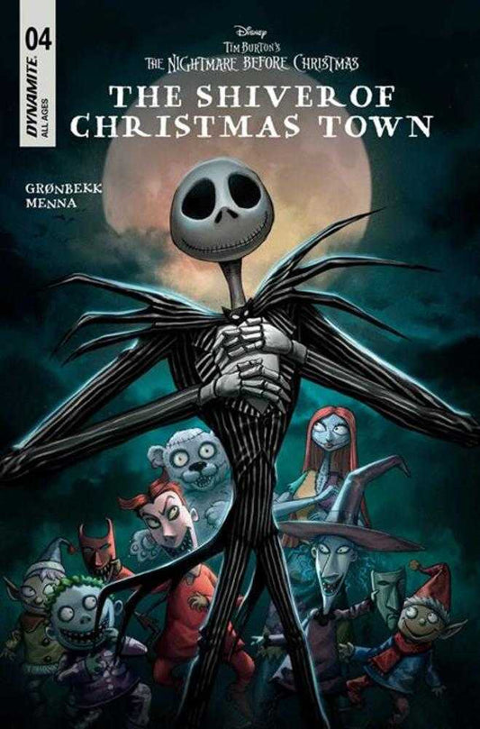 Tim Burtons The Nightmare Before Christmas The Shiver Of Christmas Town #4 Cover C Alan Quah Variant (NM)