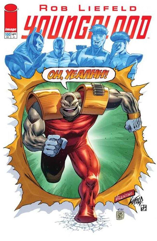 Youngblood #100 Cover H Jim Valentino Variant (NM)