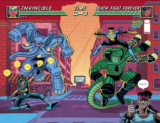 Death Fight Forever #2 (Of 5) Cover D Andrew Maclean Invincible Team Up Wraparound Variant (Mature) (NM)