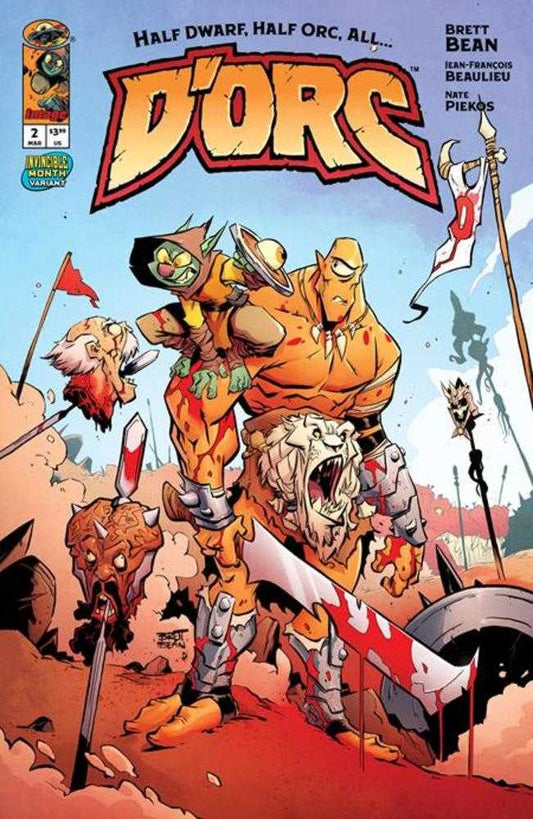 Dorc #2 Cover C Brett Bean Invincible Team Up Variant (NM)