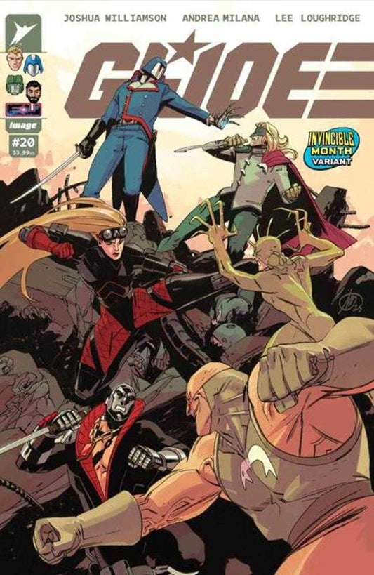 G.I. Joe #20 Cover F Tom Reilly Invincible Team Up Variant (NM)