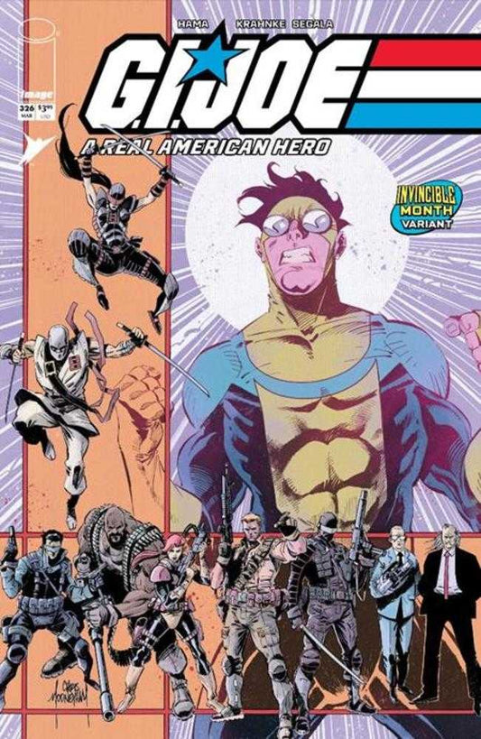 G.I. Joe A Real American Hero #326 Cover D Chris Mooneyham Invincible Team Up Variant (NM)