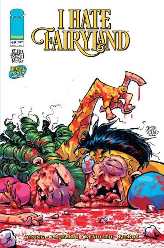 I Hate Fairyland #49 Cover D Skottie Young Invincible Team Up Variant (NM)
