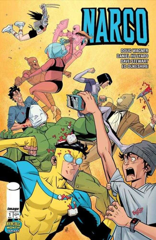 Narco #1 (Of 5) Cover D Daniel Hillyard & Dave Stewart Invincible Team Up Variant (NM)