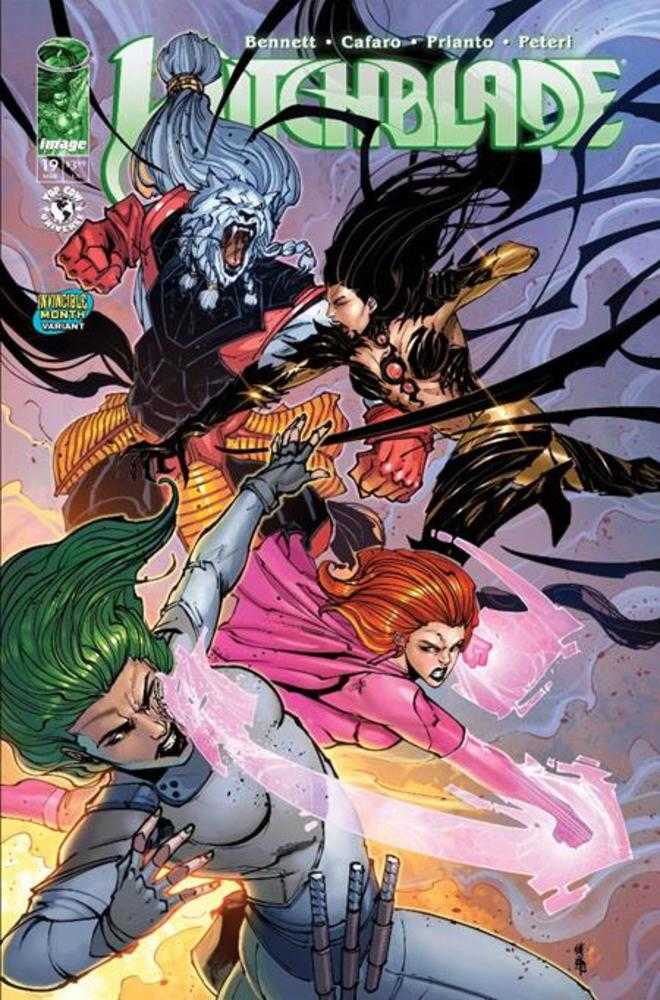 Witchblade #19 Cover E Guiseppe Cafaro & Arif Prianto Invincible Team Up Variant (Mature) (NM)