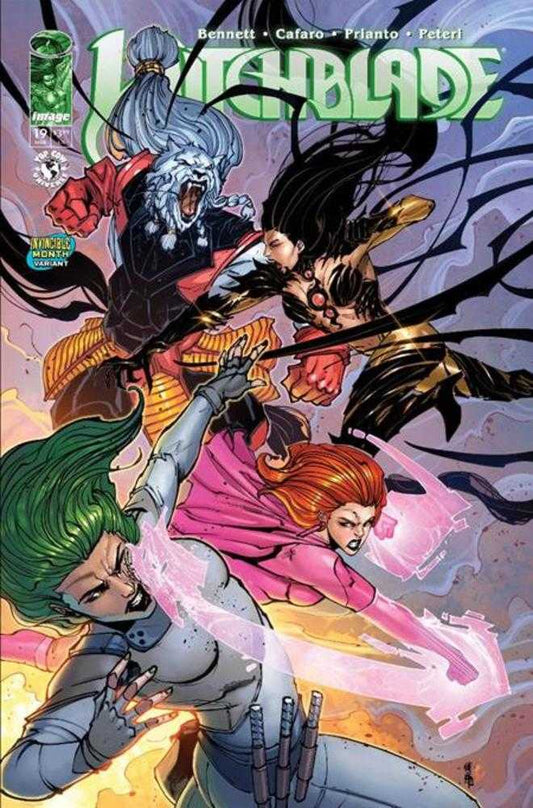 Witchblade #19 Cover E Guiseppe Cafaro & Arif Prianto Invincible Team Up Variant (Mature) (NM)
