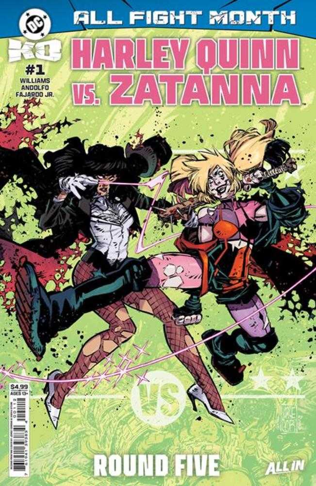 DC K.O. Harley Quinn vs Zatanna #1 (One Shot) 2nd Print Cover A Jorge Corona (NM)