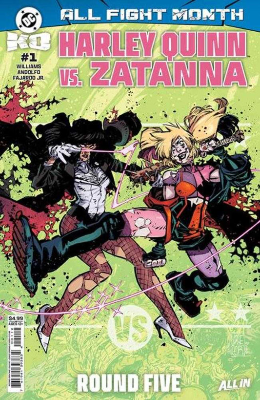 DC K.O. Harley Quinn vs Zatanna #1 (One Shot) 2nd Print Cover A Jorge Corona (NM)