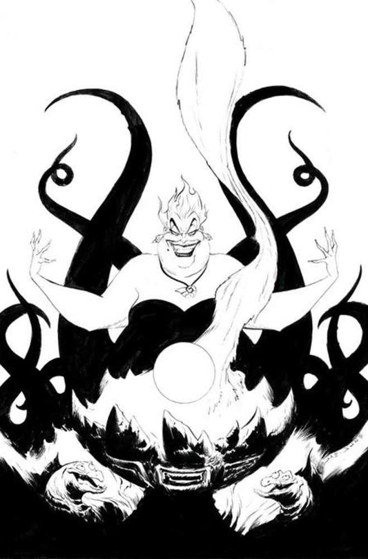 Disney Villains Ursula #1 Cover P Inc 1:5 Jae Lee Line Art Full Art Variant (NM)