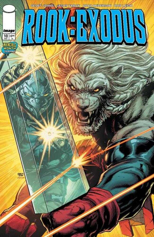 Rook Exodus #10 Cover E Jason Fabok & Brad Anderson Invincible Team Up Variant (NM)