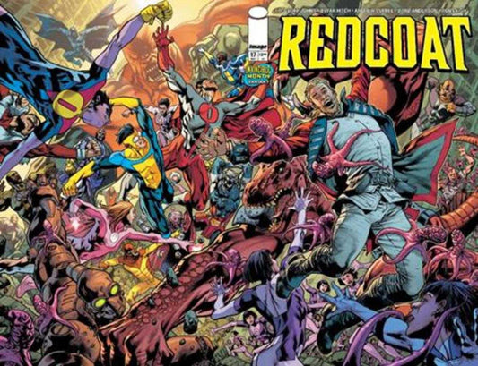 Redcoat #17 Cover D Bryan Hitch & Brad Anderson Invincible Team Up Wraparound Variant (NM)