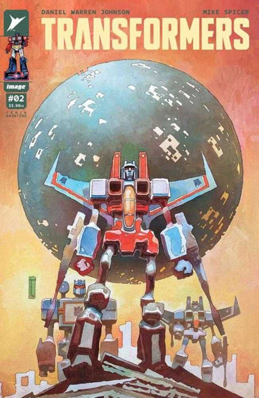 Transformers #2 10th Print Cover G Toni Fejzula Variant (NM)