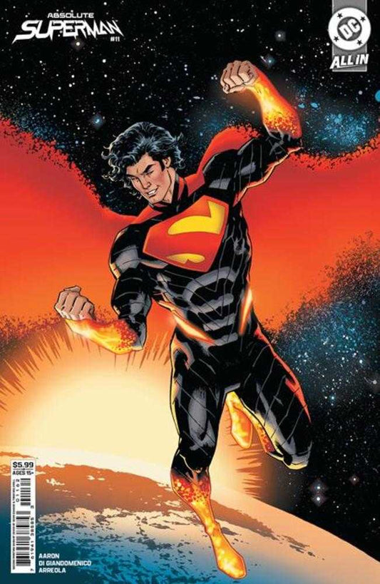 Absolute Superman #11 2nd Print Cover B Sean Izaaske Card Stock Variant (NM)