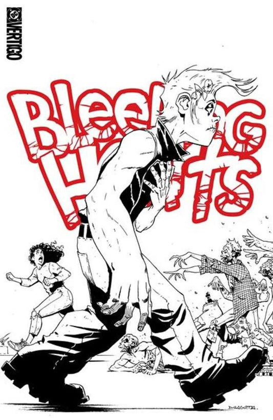 Bleeding Hearts #1 2nd Print Cover B Nick Dragotta Card Stock Variant (Mature) (NM)