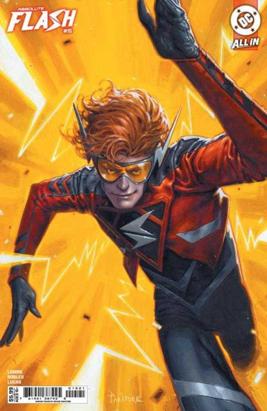 Absolute Flash #15 Cover B Davide Paratore Card Stock Variant (NM)