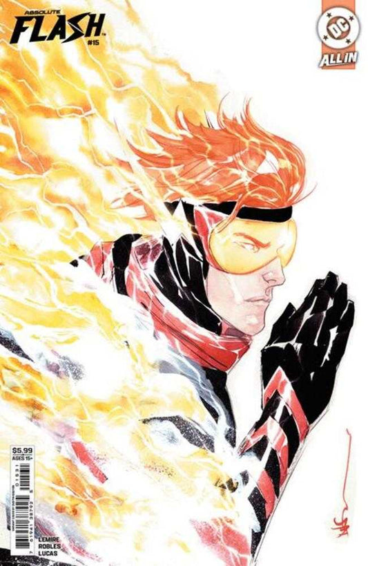 Absolute Flash #15 Cover C Dustin Nguyen Card Stock Variant (NM)