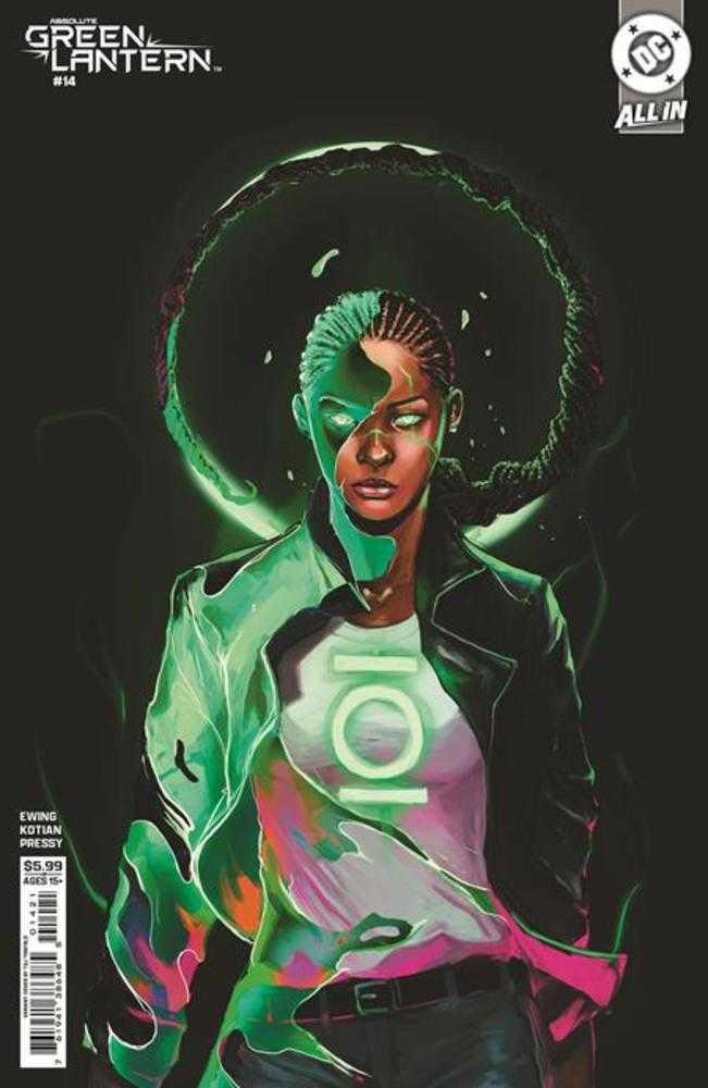 Absolute Green Lantern #14 Cover B Taj Tenfold Card Stock Variant (NM)