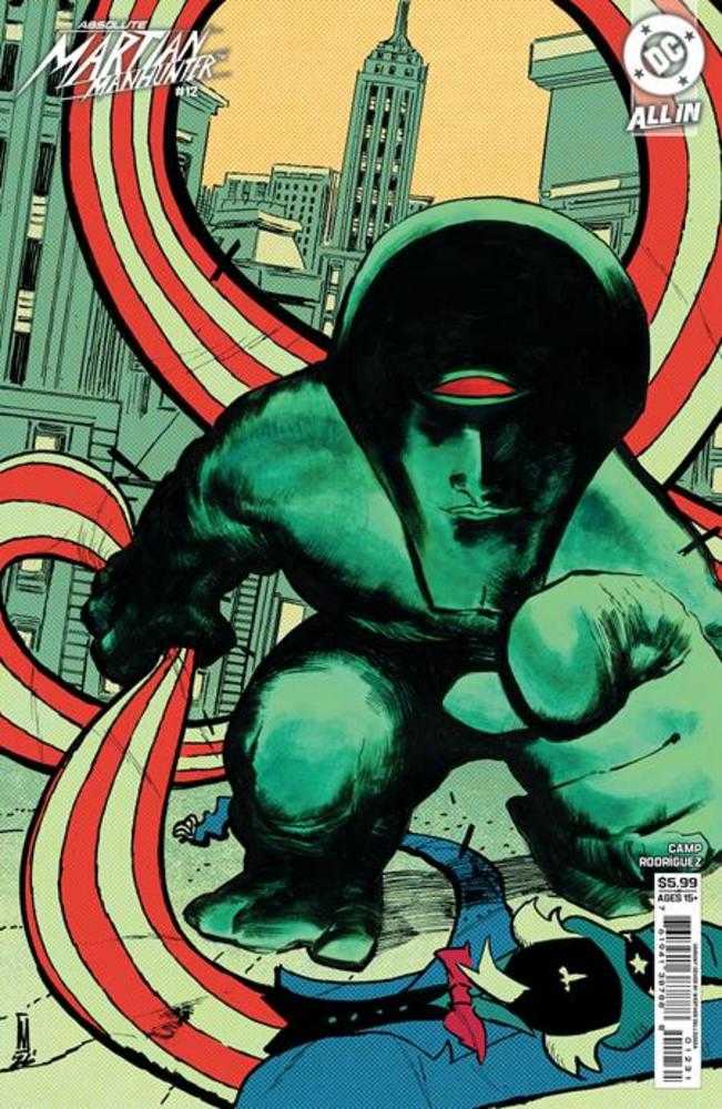 Absolute Martian Manhunter #12 Cover C Werther Dell Edera Card Stock Variant (NM)