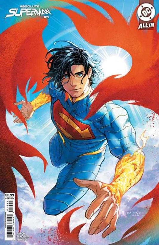 Absolute Superman #19 Cover D Haining Card Stock Variant (NM)
